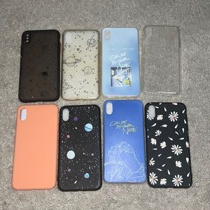 lot of iphone xs max cases!
